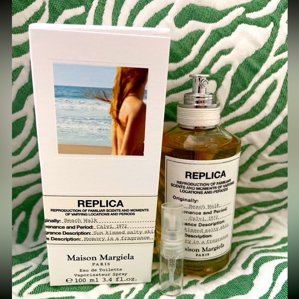 Sample Maison Margiela BEACH WALK EDT 2 mL Sample Atomizer- NEW!